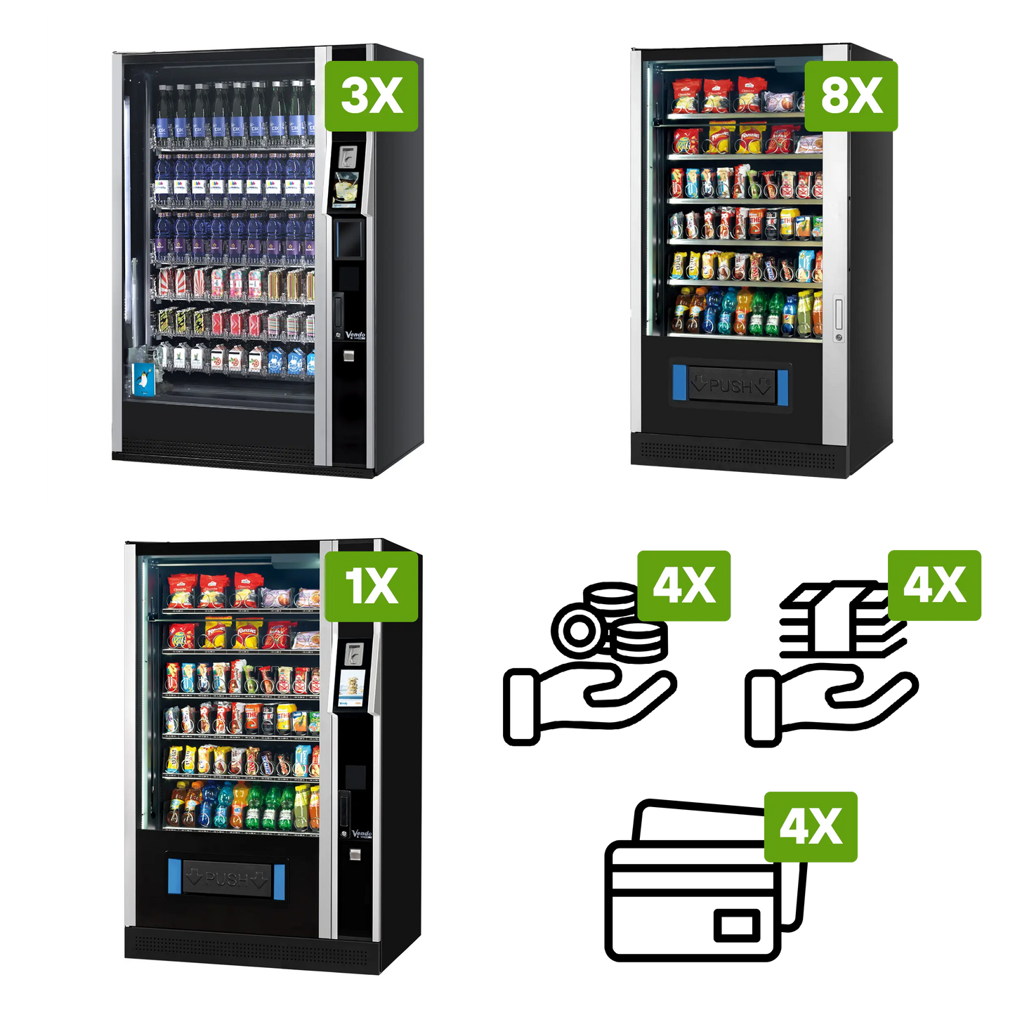 XL Shop Touch, DGA Vending, Vending machine, verkaufsautomat