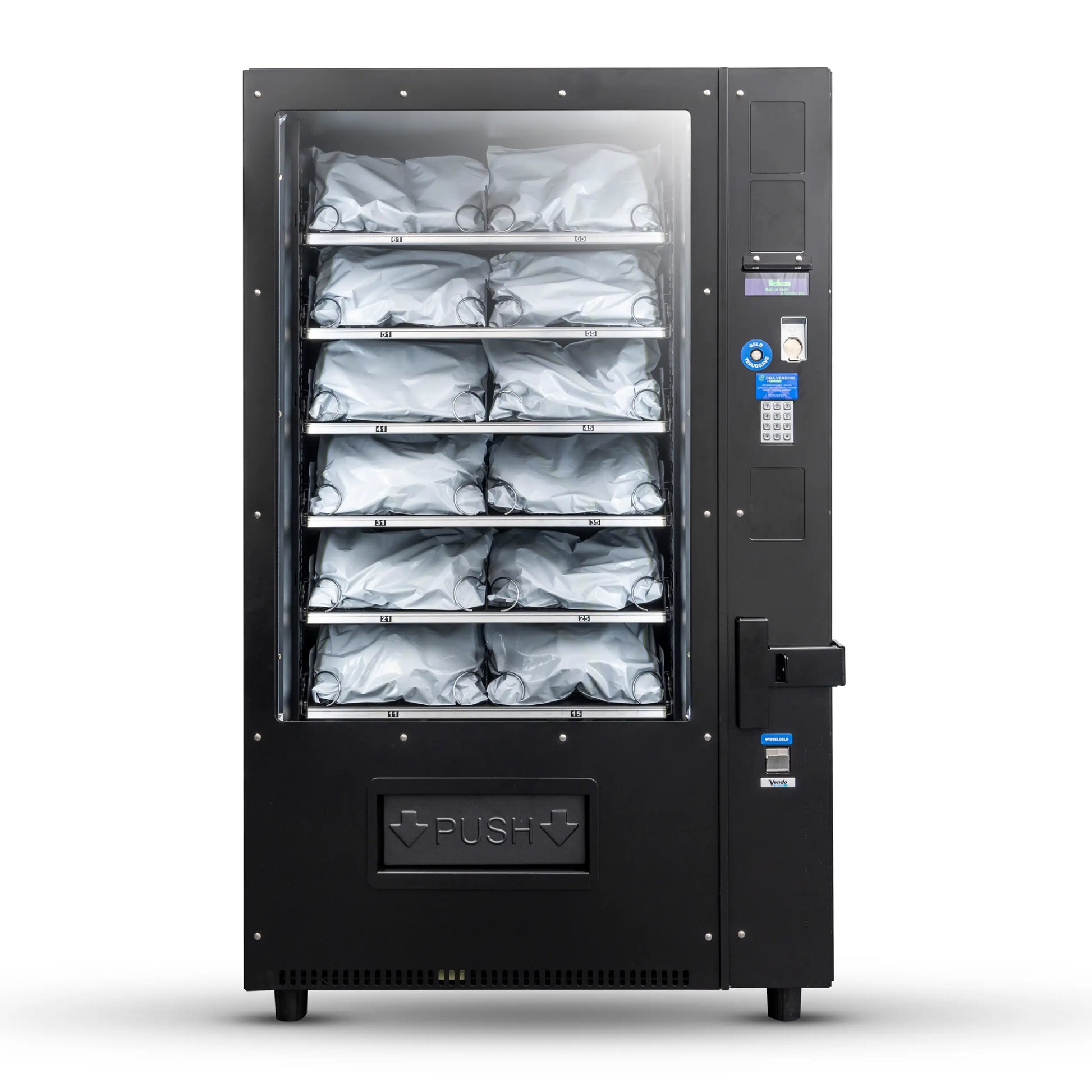 Vendo G-Snack Standard 10 Outdoor Mysterypakket editie, DGA Vending, Vending machine, verkaufsautomat