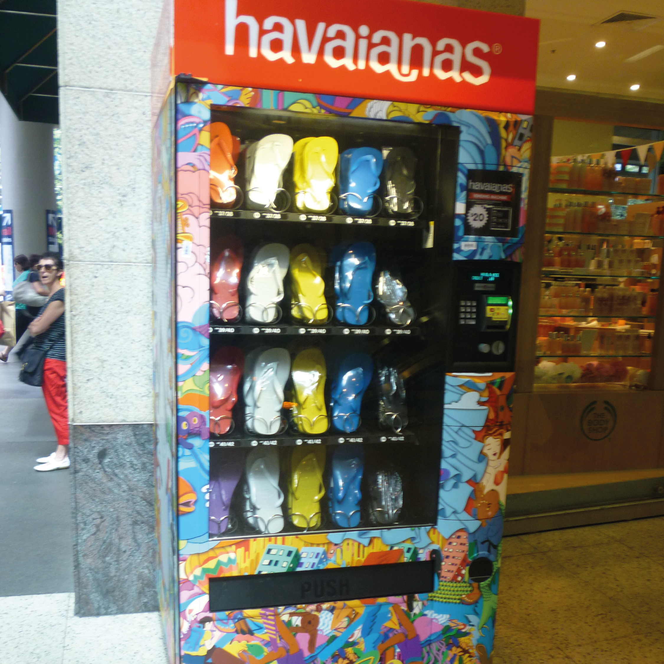 havaianas automaten